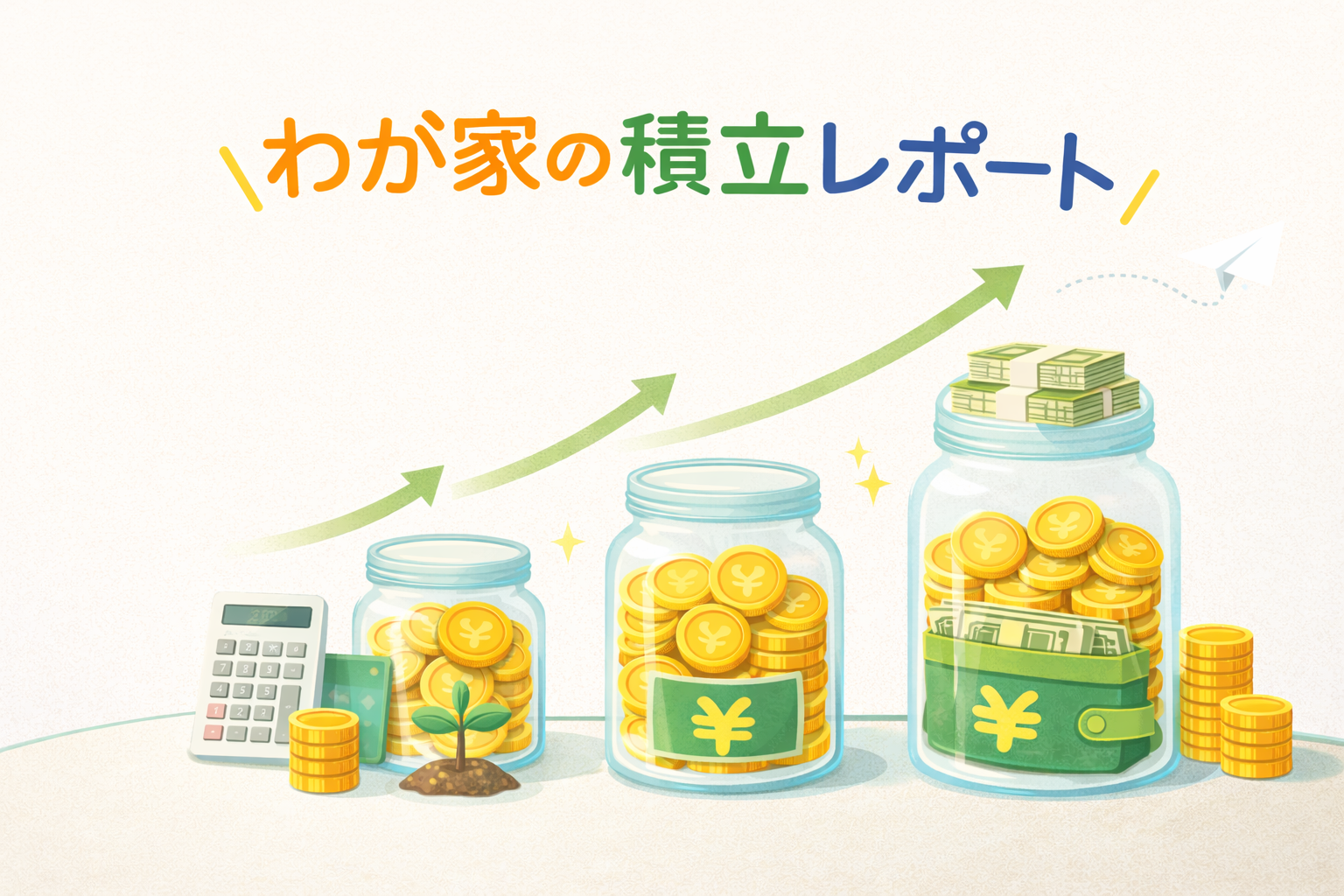 わが家の積立レポート