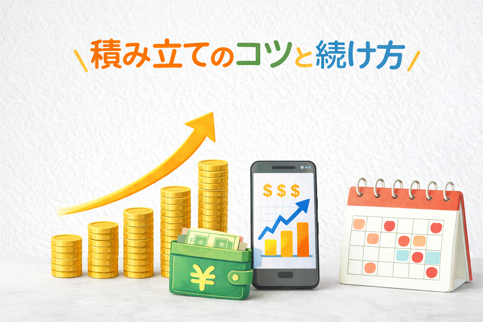 積み立てのコツと続け方
