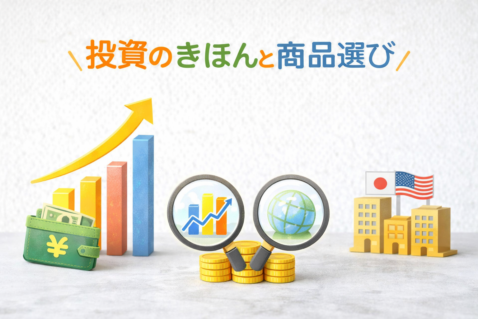 投資のきほんと商品選び