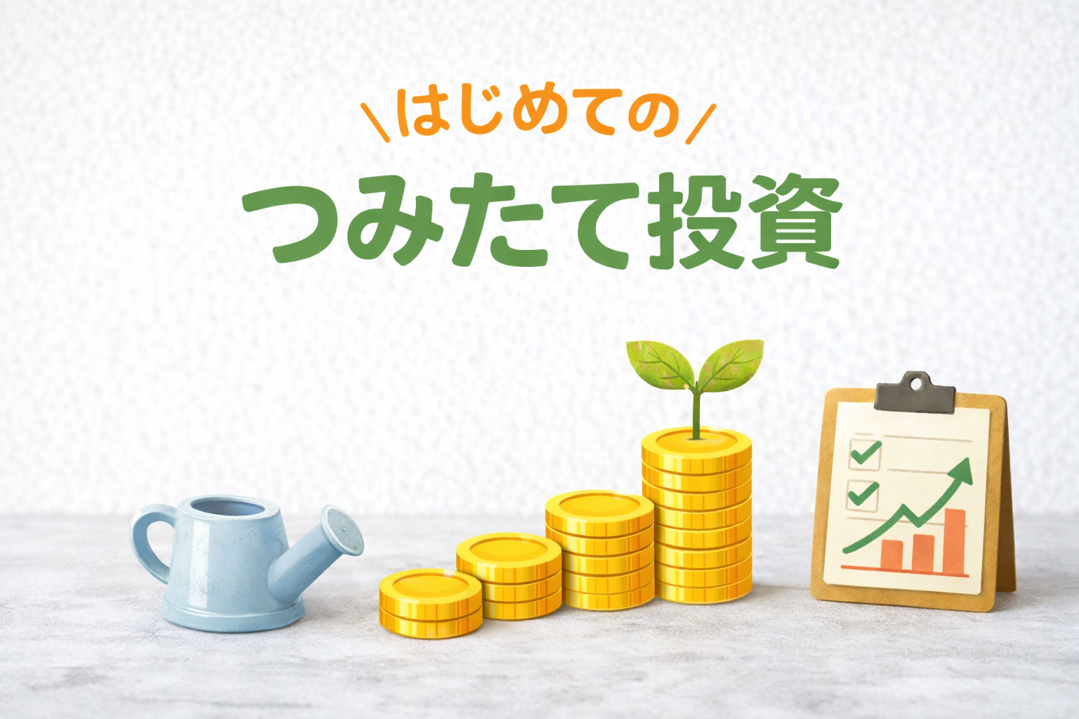 はじめてのつみたて投資